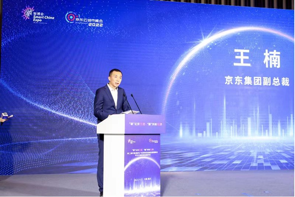 京東集團副總裁王楠。京東科技供圖