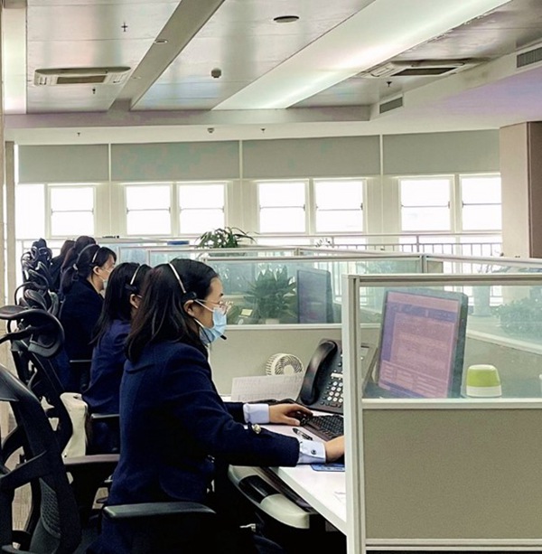 重慶燃氣集團熱線服務中心服務“不斷檔”。楊競攝