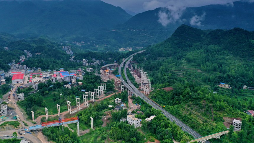 銅西互通。重慶高速集團供圖