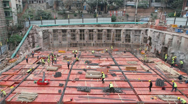 代家崗施工現場。楊圣龍攝