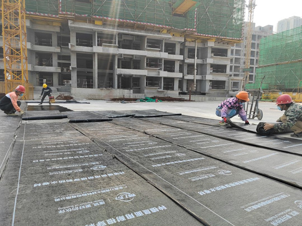 富力城二期項目建設工作穩步推進。重慶高新區建設局供圖