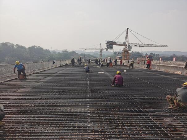 陶家隧道項目施工現場。城投建設公司供圖