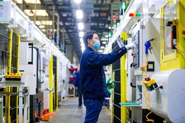 12月2日下午，重慶市旺成科技股份有限公司復工復產。雷鍵攝