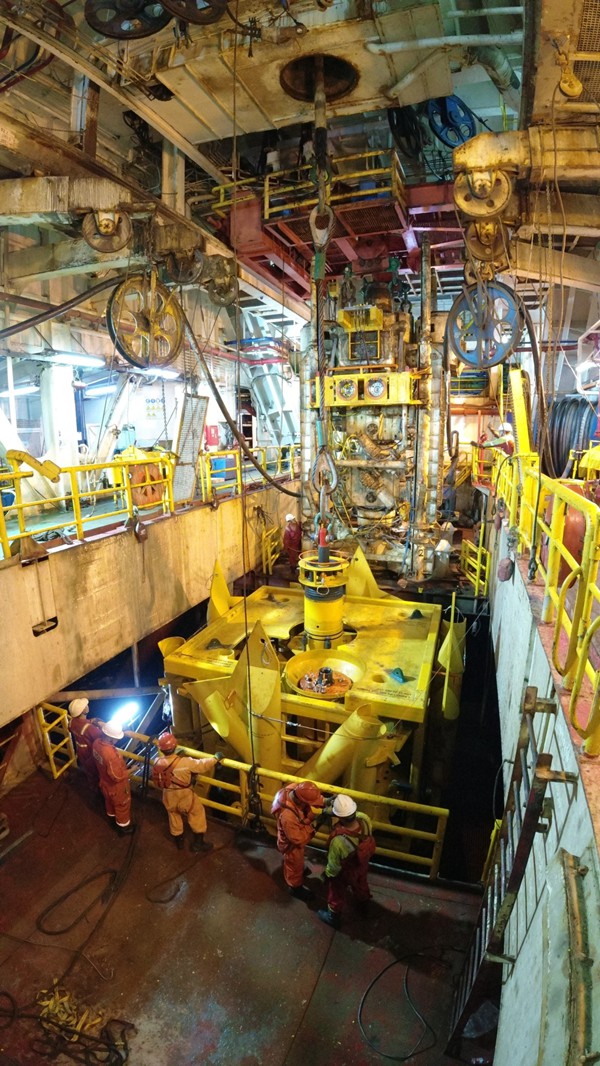 深水水下采油樹生產系統。受訪者供圖