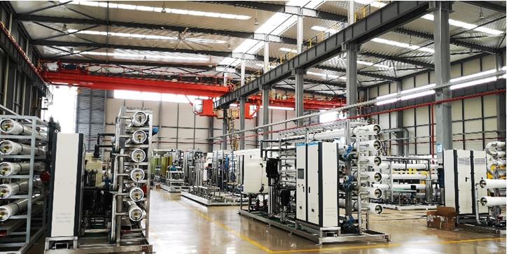 三峰科技膜系統制造基地。三峰科技供圖