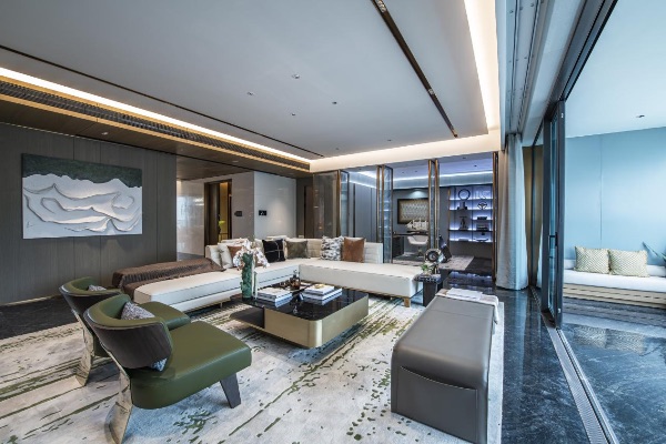 長江序樣板間實拍圖。中國綠發供圖