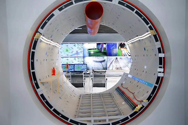 四無”精品隧道質量樣板間。施工方供圖