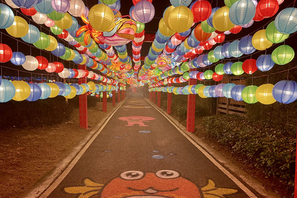 桂香天地·樂歡天景區年味足。梁平區委宣傳部供圖