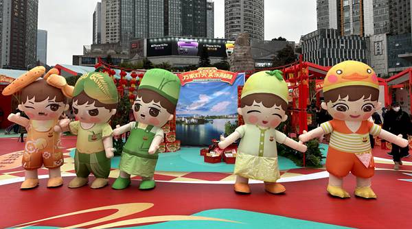 憨態可掬的“梁娃”。梁平區委宣傳部供圖