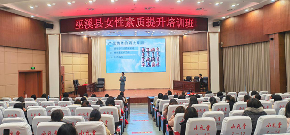 培訓現場。巫溪縣婦聯供圖