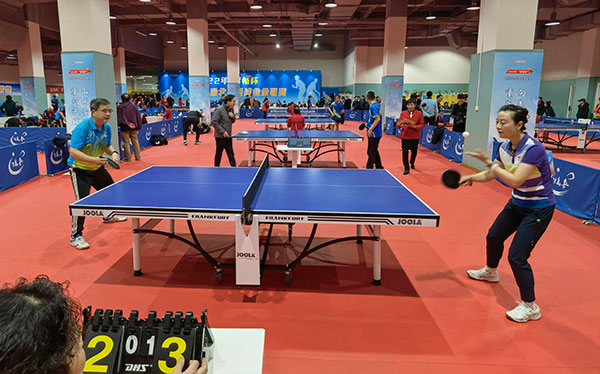 選手在比賽中。主辦方供圖