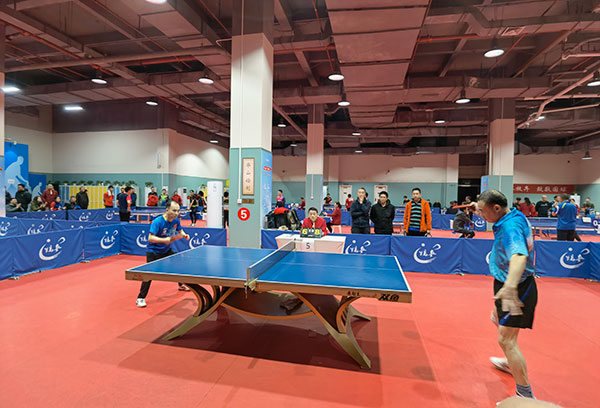 選手在比賽中。主辦方供圖