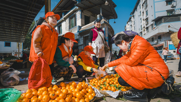 活動現場。共青團巴南區委供圖