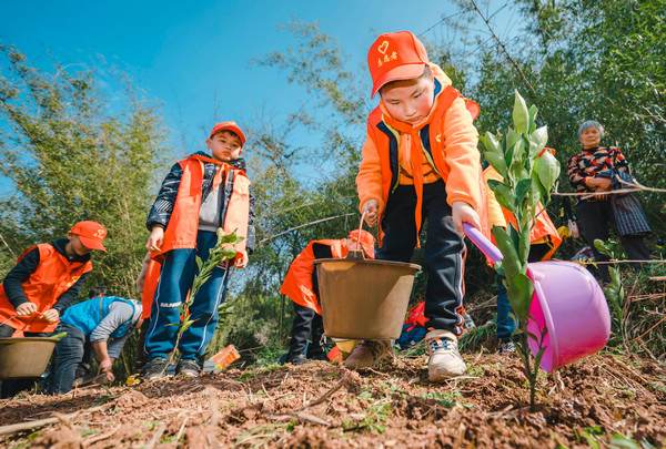 活動現場。共青團巴南區委供圖