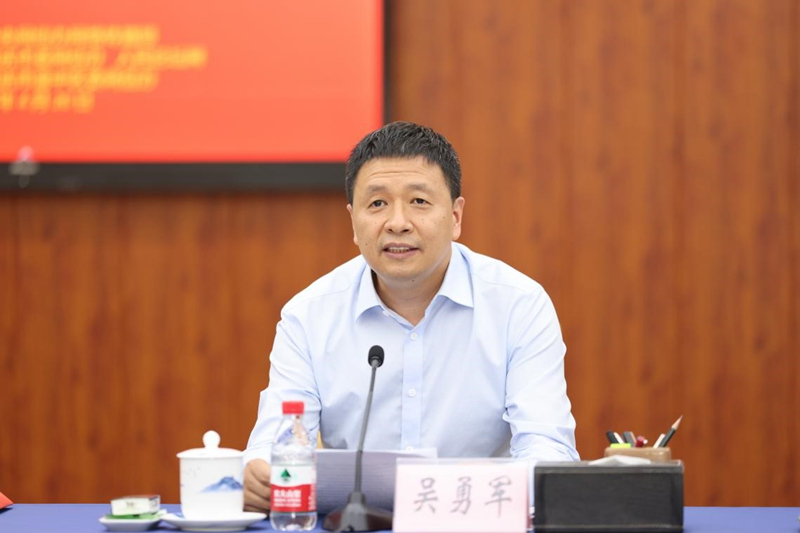 重慶市委網信辦副主任吳勇軍。主辦方供圖