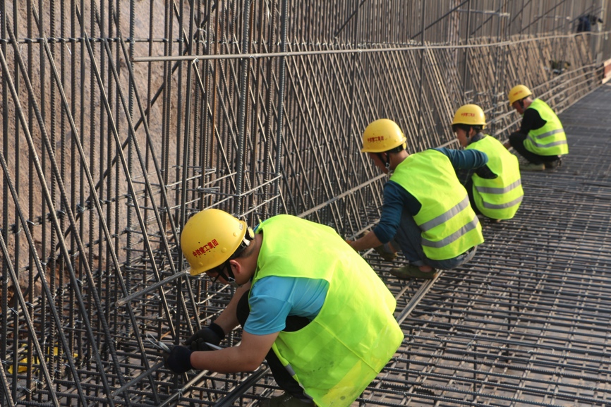 南岸茶園新區城市污水處理擴建項目。中鐵建工集團供圖