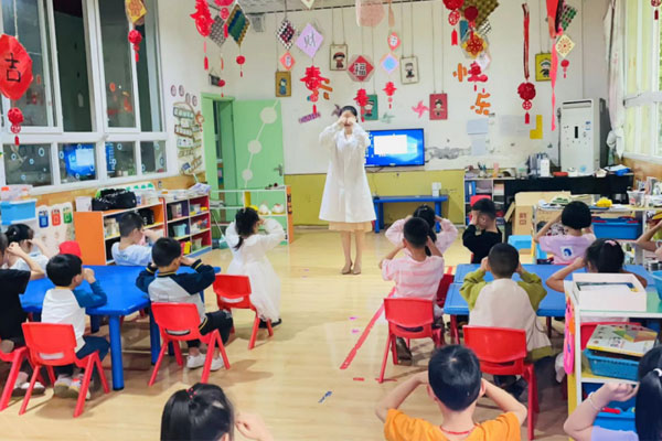 活動現場。璧山婦幼保健院供圖