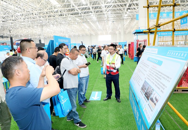 觀摩會現場。中國建筑第八工程局有限公司供圖