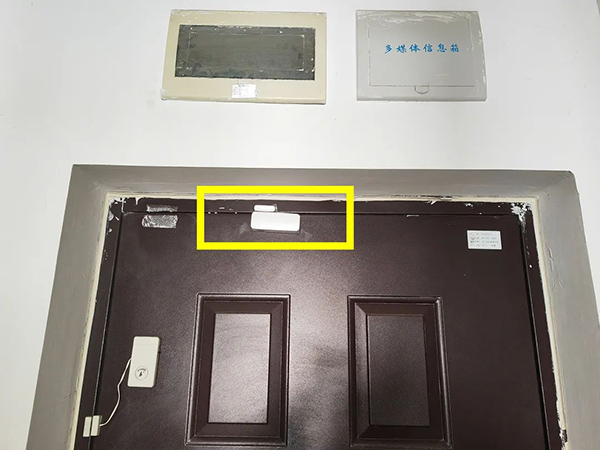 康居西城公租房小區智慧門禁。市住房城鄉建委供圖