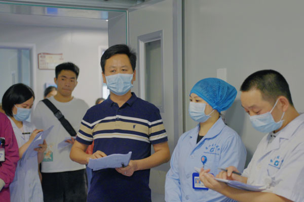 活動現場。璧山區中醫院供圖