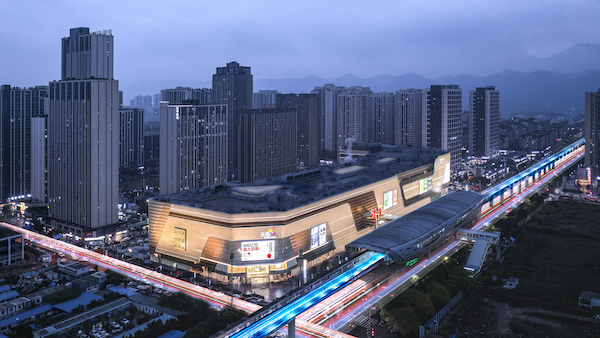 龍湖重慶高新天街。龍湖供圖