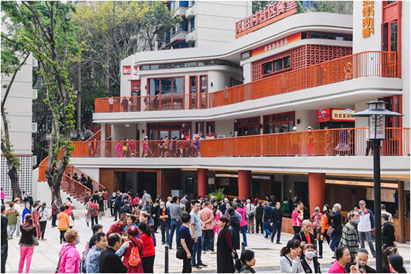 改造后的民主村。建行重慶市分行供圖