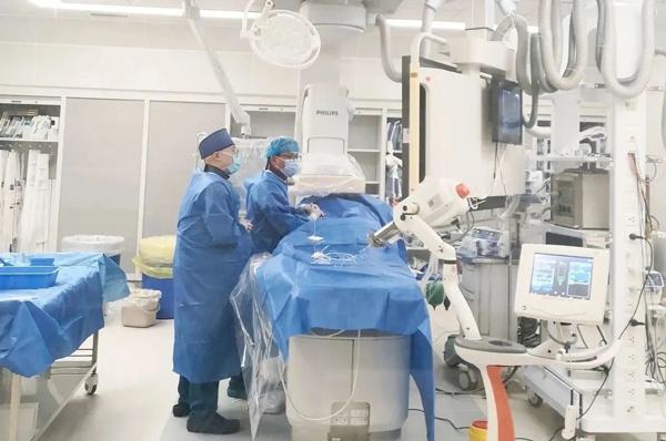 手術現場。重慶松山醫院供圖