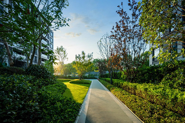 交付實景圖。保億置業供圖