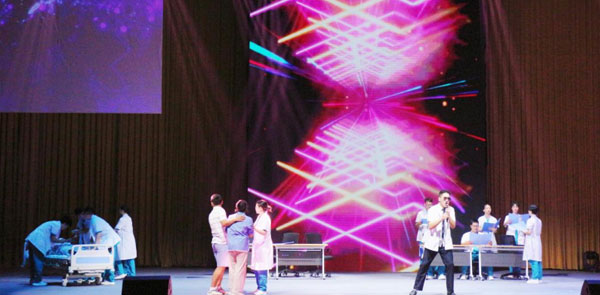 文藝表演。韓潔洋攝