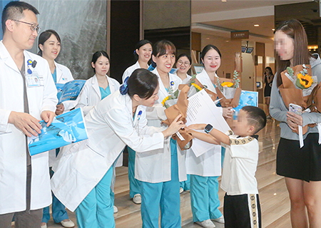 活動現場。重慶安琪兒婦產醫院供圖