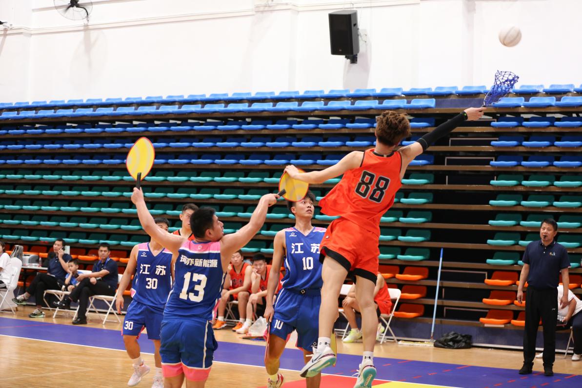 C組第二場比賽在江蘇代表隊與吉林代表隊之間展開對決。牛良玉攝