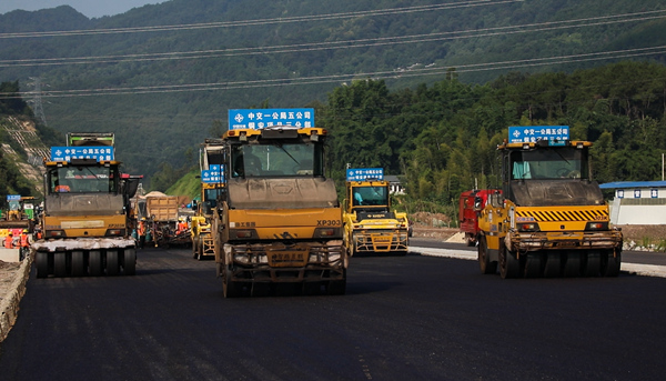 施工現場。中交一公局五公司供圖