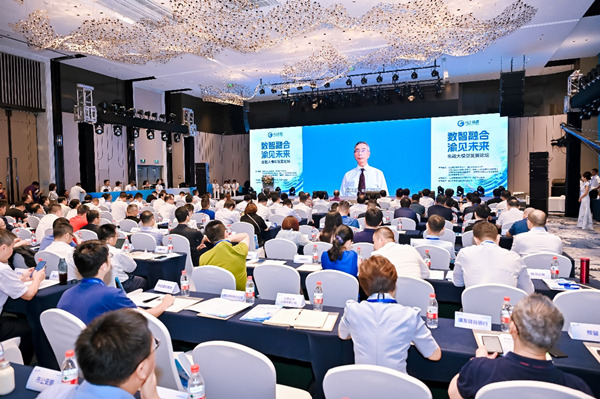 中國工程院院士倪光南在金融大模型發展論壇上做主題演講。馬上消費供圖