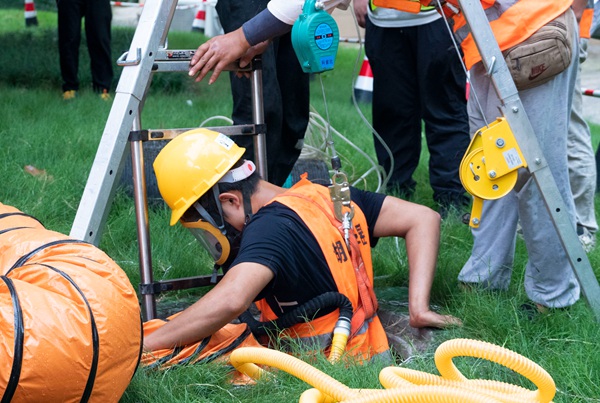 實操培訓現場。唐鑫攝