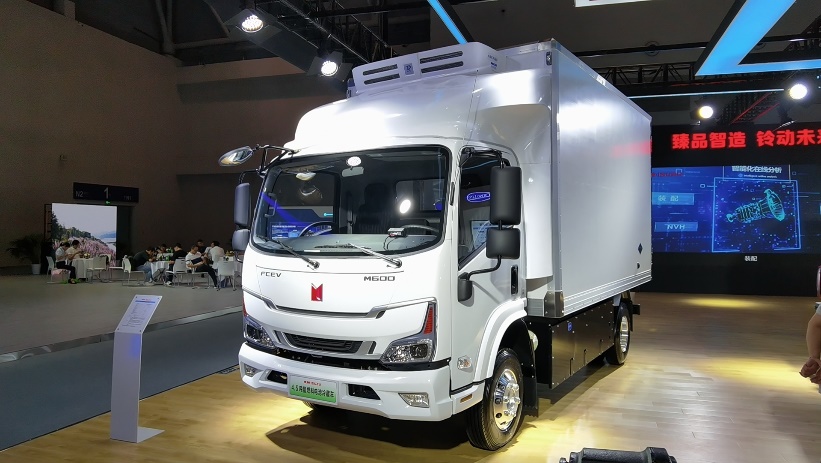 慶鈴4.5噸氫動力輕卡。慶鈴汽車供圖