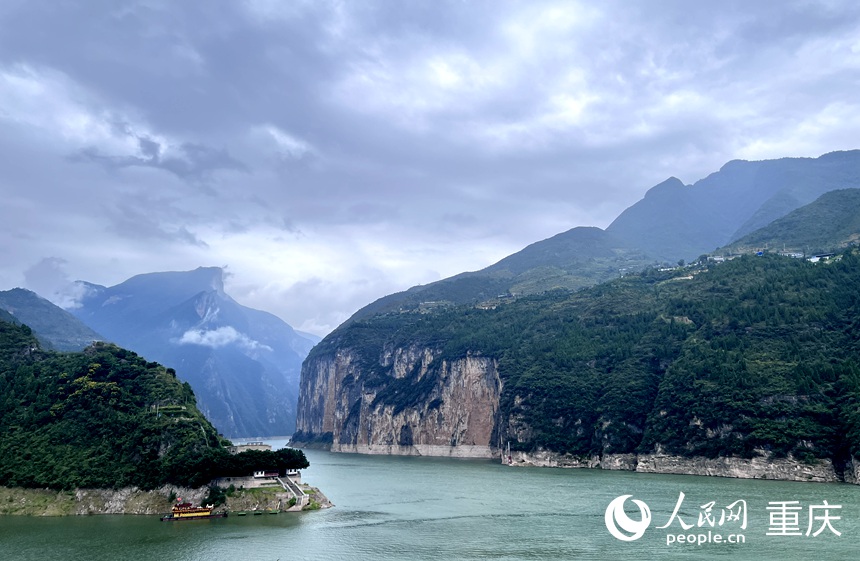 夔門。人民網記者 胡虹攝