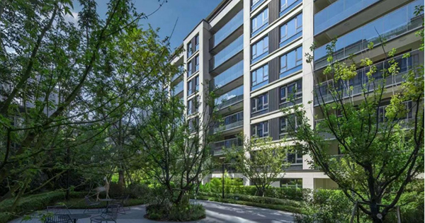 交付實景圖。龍湖供圖