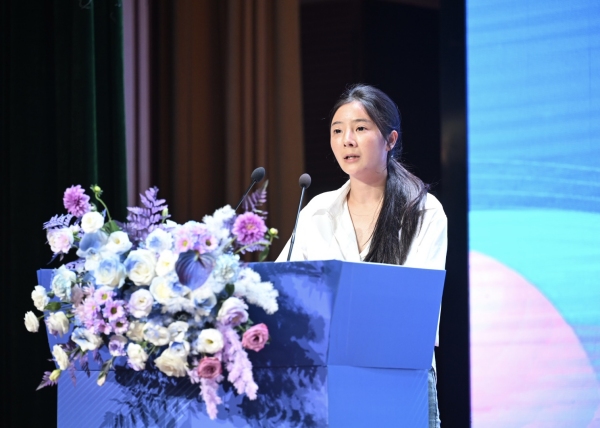 新農人代表李梓萌。張錦旗攝