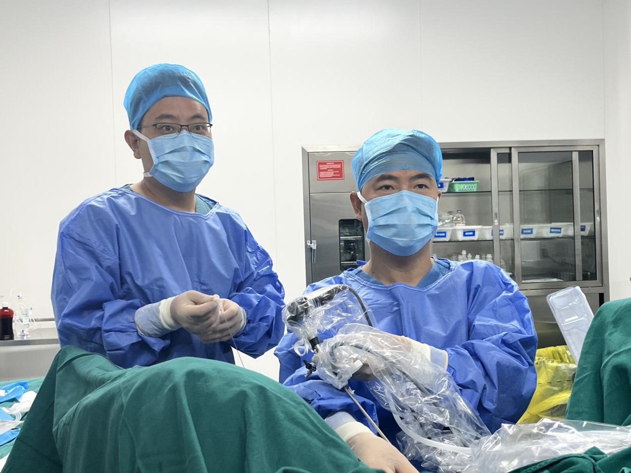 手術現場。重慶西區醫院供圖