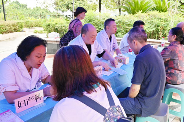活動現場。重慶市第十三人民醫院供圖