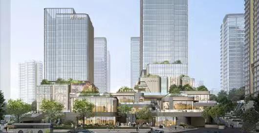 啟元光里商業意境圖。啟元光里供圖