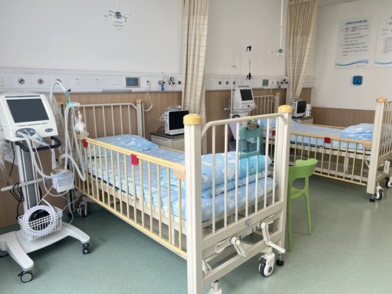 兒童重癥病房。重慶西區醫院供圖