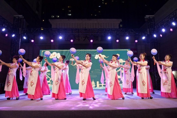 2023金科大社區鄰里藝術節活動現場。金科服務供圖