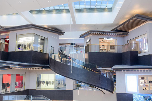 重慶印象城商場內部。重慶萬科供圖