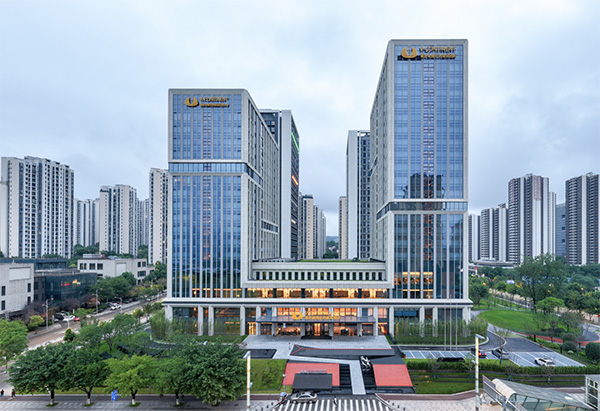 重慶金隅五洲皇冠酒店。金隅地產供圖