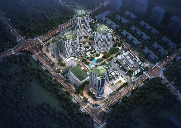 項目效果圖。中建科技供圖