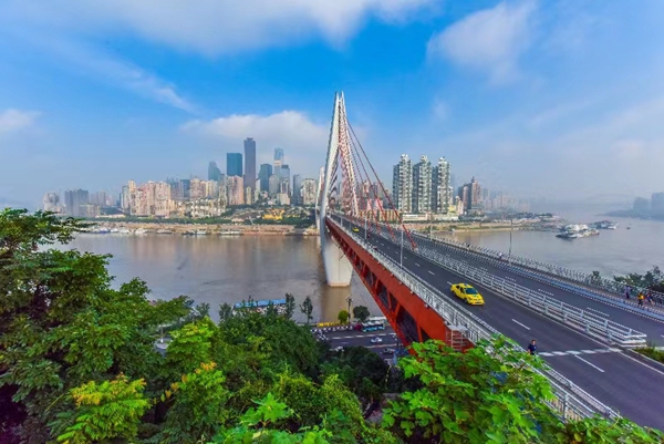 東水門長江大橋。受訪人供圖