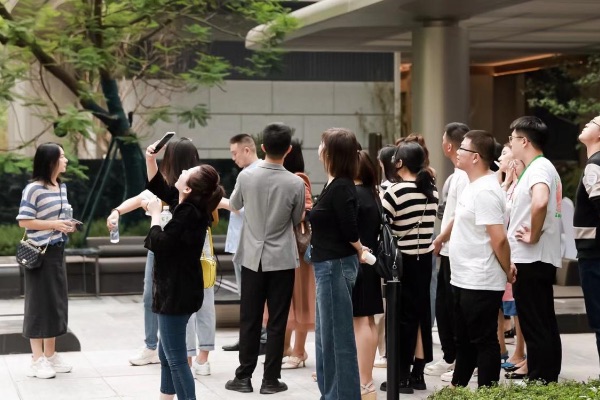 觀摩活動現場圖。香港置地供圖