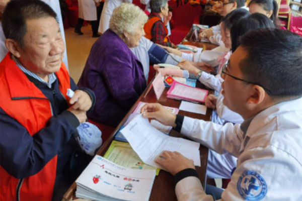 活動現場。合川區人民醫院供圖