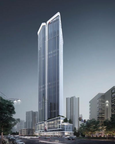 力揚AIC中心項目效果圖。力揚AIC中心供圖